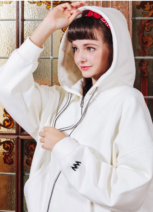 ダブルユーブイプロジェクト(WV PROJECT) WAPPING HOOD ZIPUP CREAM JJOT7203