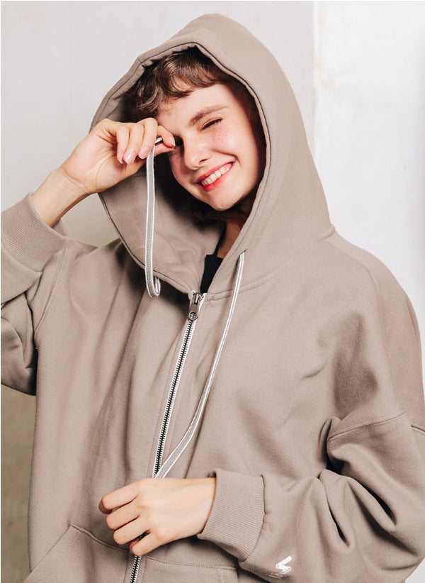 ダブルユーブイプロジェクト(WV PROJECT) WAPPING HOOD ZIPUP COCOA JJOT7203