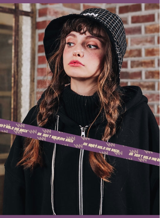 ダブルユーブイプロジェクト(WV PROJECT) WAPPING HOOD ZIPUP BLACK JJOT7203