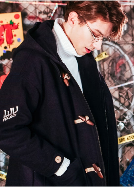 ダブルユーブイプロジェクト(WV PROJECT) OVER SIZE DUFFEL COAT DEEP BLUE JJOT7123