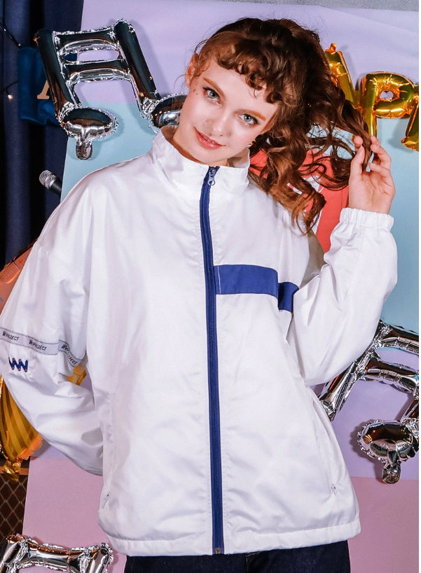 ダブルユーブイプロジェクト(WV PROJECT) SWED COACH JACKET WHITE YRJK7202