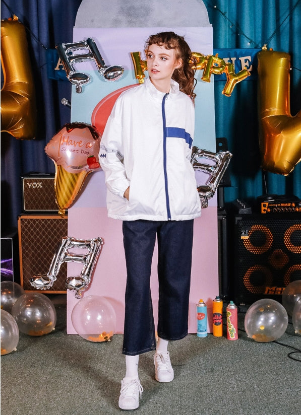 ダブルユーブイプロジェクト(WV PROJECT) SWED COACH JACKET WHITE YRJK7202