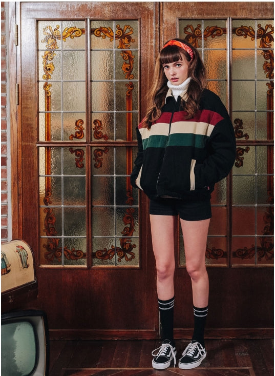 ダブルユーブイプロジェクト(WV PROJECT) LALA COACH JACKET BLACK MJJK7196