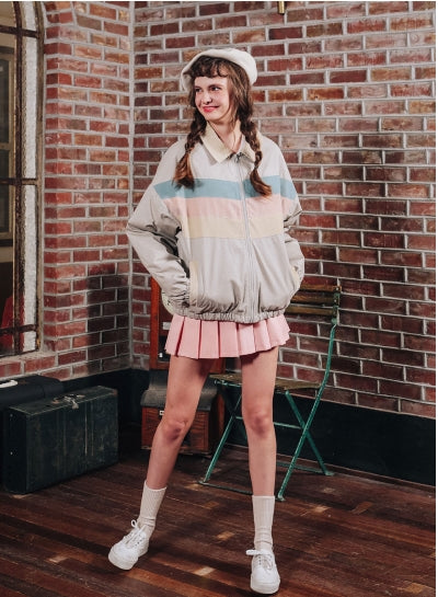 ダブルユーブイプロジェクト(WV PROJECT) LALA COACH JACKET GRAY MJJK7196