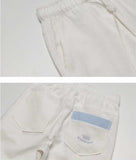 ダブルユーブイプロジェクト(WV PROJECT) SUN LINEN PANTS WHITE MJLP7167