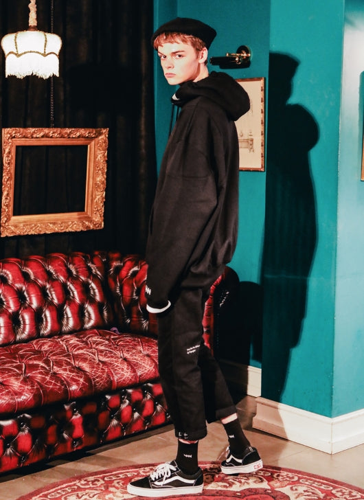 ダブルユーブイプロジェクト(WV PROJECT) LIL COTTON PANTS BLACK MJLP7142