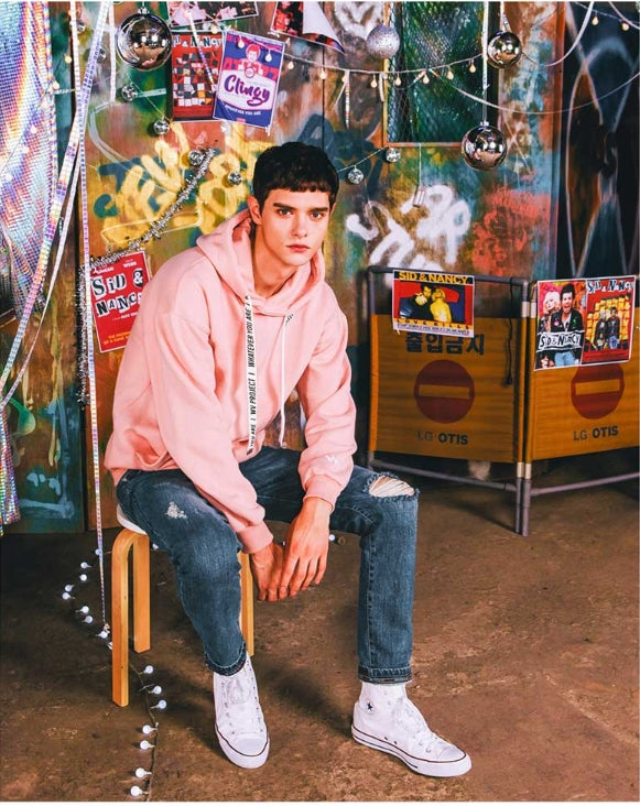 ダブルユーブイプロジェクト(WV PROJECT) MIST TAPE DENIM PANTS BLUE KHLP7111