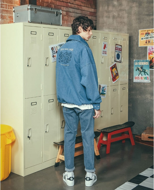 ダブルユーブイプロジェクト(WV PROJECT) LORDE DENIM PANTS BLUE MJLP7059