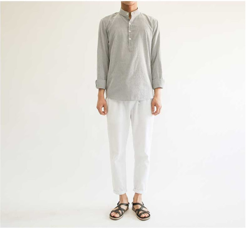 ダブルユーブイプロジェクト(WV PROJECT) THESOME LINEN COTTON PANTS MJLP7008