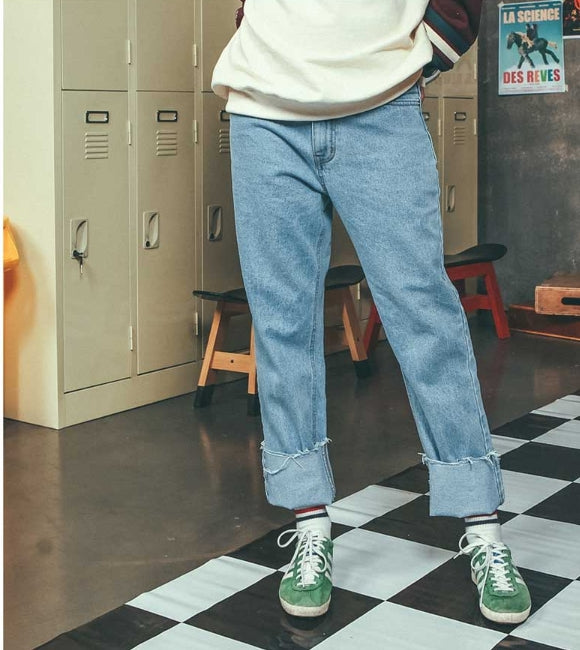 ダブルユーブイプロジェクト(WV PROJECT) VINS DENIM WIDE PANTS LIGHT BLUE MJLP7060