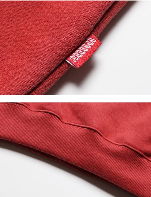 ダブルユーブイプロジェクト(WV PROJECT) CLELO DOUBLE NAPPING SWEATSHIRT BRICK MJMT7133