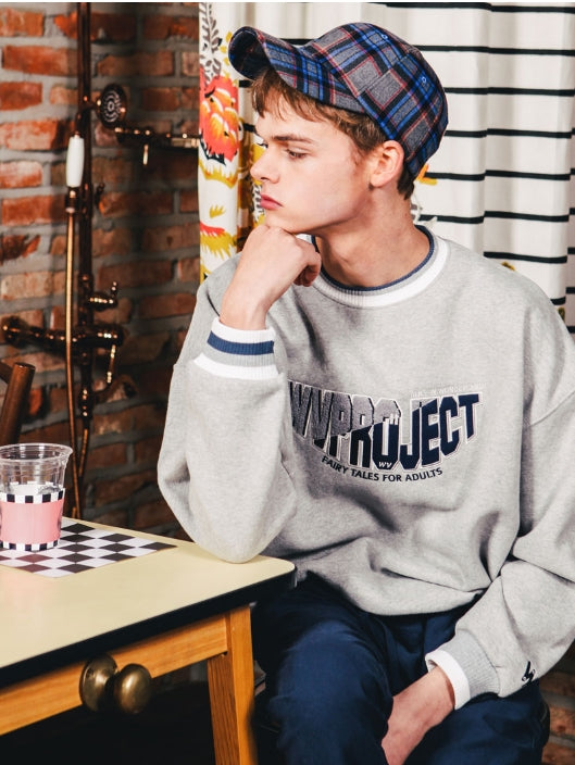 ダブルユーブイプロジェクト(WV PROJECT) CLELO DOUBLE NAPPING SWEATSHIRT GRAY MJMT7133