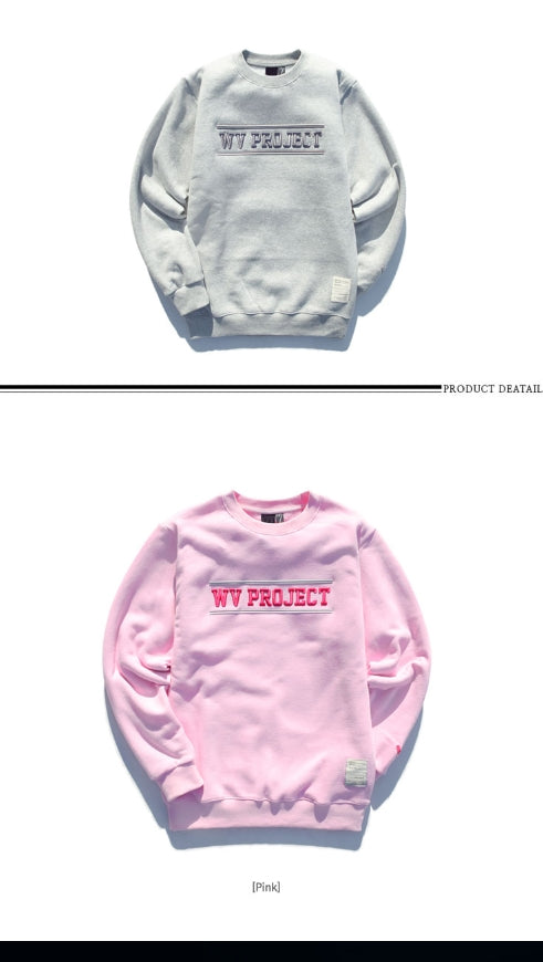 ダブルユーブイプロジェクト(WV PROJECT) TWO LINE SWEATSHIRT UJMT0716