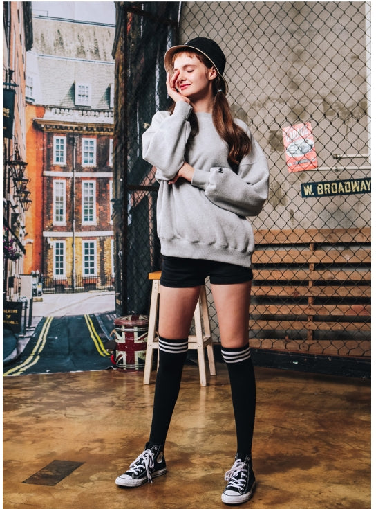 ダブルユーブイプロジェクト(WV PROJECT) BLOOMING SWEATSHIRT GRAY JJMT7204