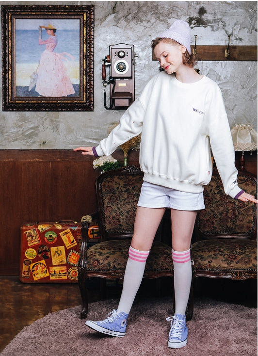 ダブルユーブイプロジェクト(WV PROJECT) MINERY SWEATSHIRT CREAM MJMT7192