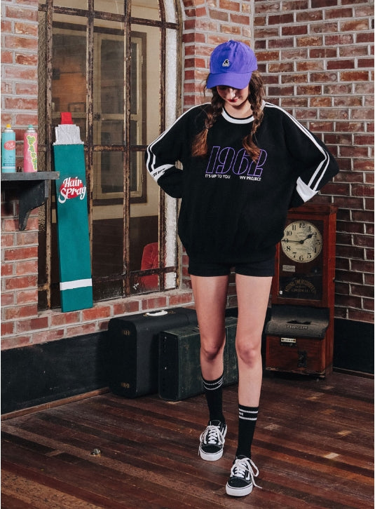 ダブルユーブイプロジェクト(WV PROJECT) KELLY SWEATSHIRT BLACK MJMT7188