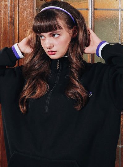 ダブルユーブイプロジェクト(WV PROJECT) BAL TIMORE ANORAK BLACK SYMT7207