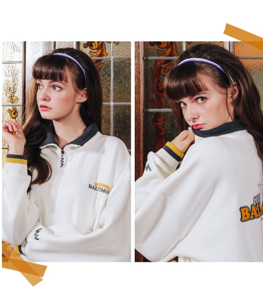ダブルユーブイプロジェクト(WV PROJECT) BAL TIMORE ANORAK CREAM SYMT7207