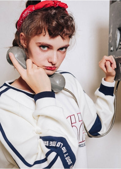 ダブルユーブイプロジェクト(WV PROJECT) KELLY SWEATSHIRT CREAM MJMT7188