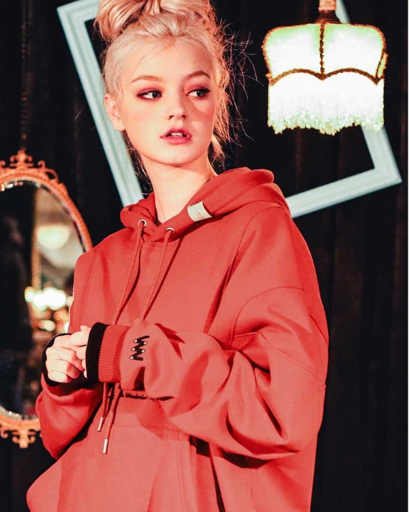 ダブルユーブイプロジェクト(WV PROJECT) ALINE HOODIE BRICK MJHD7136