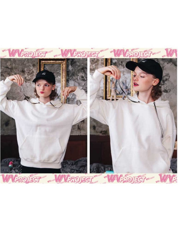 ダブルユーブイプロジェクト(WV PROJECT) SIGNATURE HOODIE CREAM JJHD7190