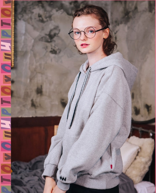 ダブルユーブイプロジェクト(WV PROJECT) SIGNATURE HOODIE GRAY JJHD7190