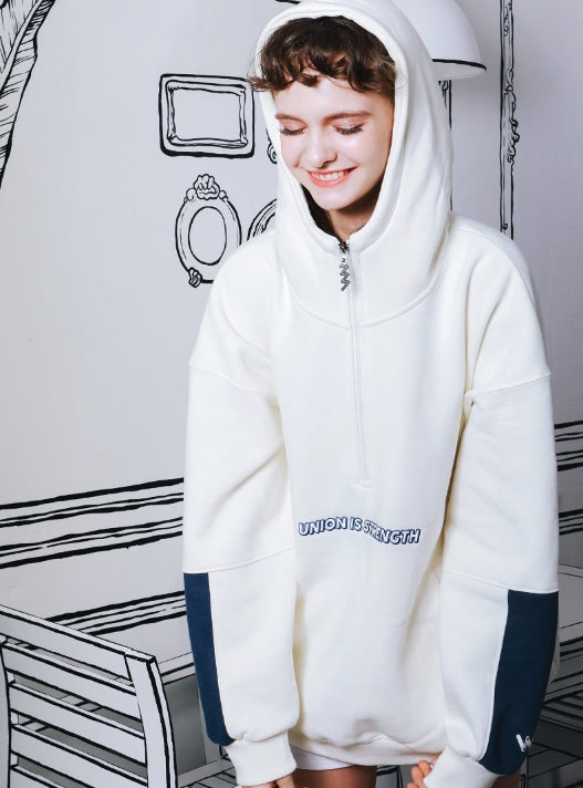 ダブルユーブイプロジェクト(WV PROJECT) YUNIE ANORAK HOOD CREAM MJHD7221