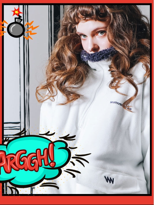 ダブルユーブイプロジェクト(WV PROJECT) VERY REVERSIBLE ANORAK IVORY MJMT7214