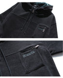 ダブルユーブイプロジェクト(WV PROJECT) ESPER POCKET FLEECE HOODY BLACK JJHD7241