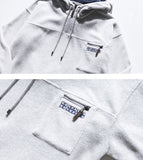 ダブルユーブイプロジェクト(WV PROJECT) ESPER POCKET FLEECE HOODY GRAY JJHD7241