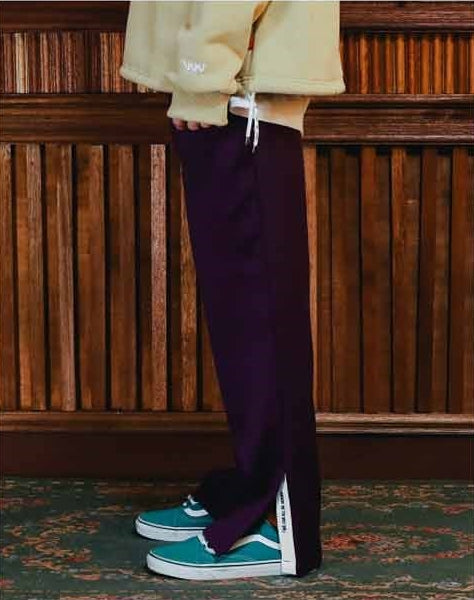 ダブルユーブイプロジェクト(WV PROJECT) TOGETHER SLACKS SYLP7223 (PURPLE)