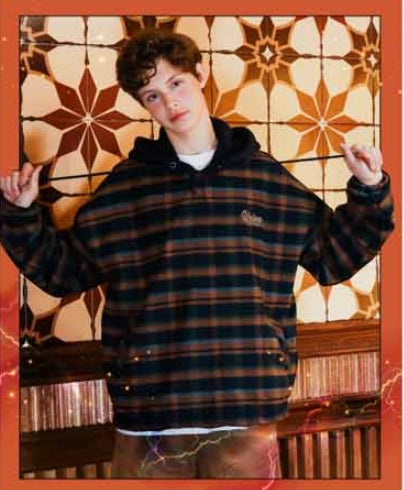 ダブルユーブイプロジェクト(WV PROJECT) STILL CHECK HOODIE MJHD7235(NAVY)