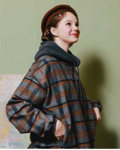 ダブルユーブイプロジェクト(WV PROJECT) STILL CHECK HOODIE MJHD7235(GRAY)