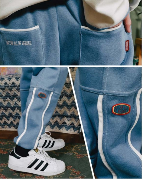 ダブルユーブイプロジェクト(WV PROJECT) LEVEL SWEAT PANTS SYLP7238 (BLUEGRAY)