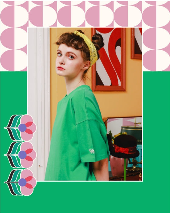 ダブルユーブイプロジェクト(WV PROJECT) BLEEZE SHORT T-SHIRTS JJST7166 (GREEN)