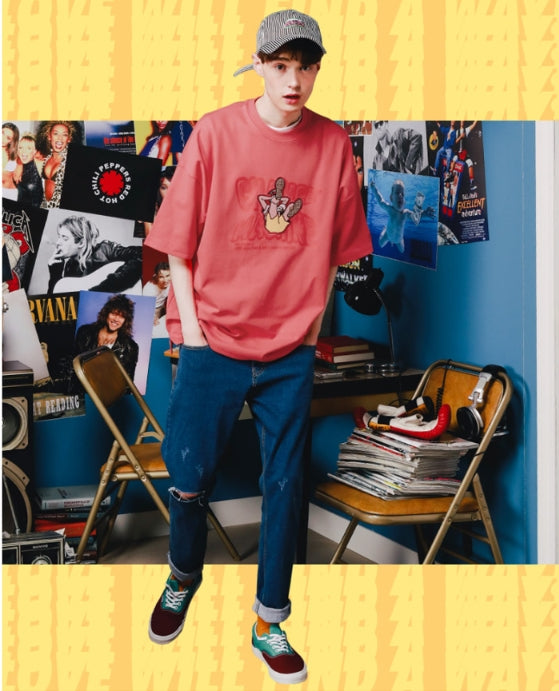 ダブルユーブイプロジェクト(WV PROJECT) DIVE SHORT SLEEVES SYST7245 (CORAL)