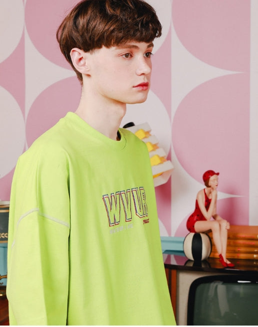 ダブルユーブイプロジェクト(WV PROJECT) ROOKiE SHORT SLEEVE MJST7246 (LIME)