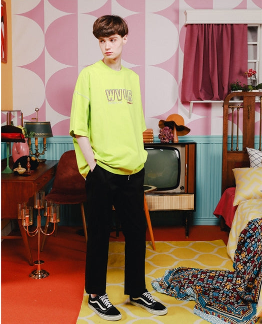 ダブルユーブイプロジェクト(WV PROJECT) ROOKiE SHORT SLEEVE MJST7246 (LIME)