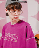 ダブルユーブイプロジェクト(WV PROJECT) ROOKiE SHORT SLEEVE MJST7246 (PLUM)