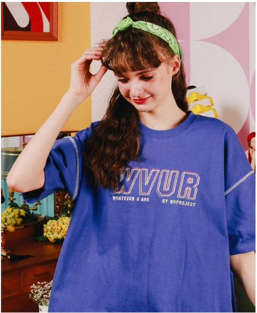 ダブルユーブイプロジェクト(WV PROJECT) ROOKiE SHORT SLEEVE MJST7246 (BLUE)
