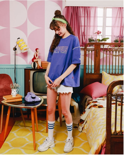 ダブルユーブイプロジェクト(WV PROJECT) ROOKiE SHORT SLEEVE MJST7246 (BLUE)
