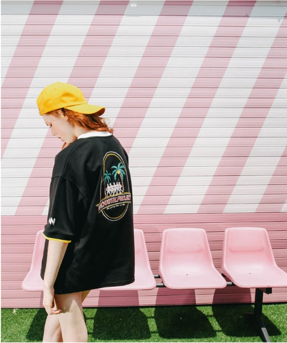 ダブルユーブイプロジェクト(WV PROJECT) SUMMER BOYS 1/2 SLEEVE BLACK MJST7092