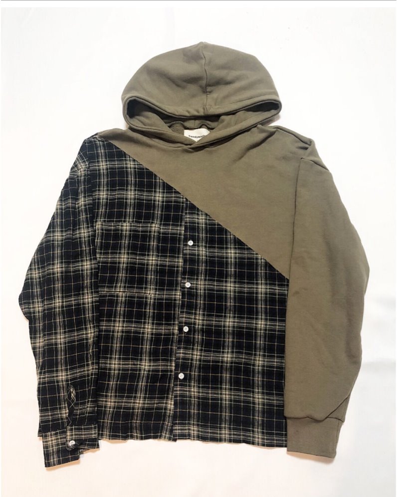 トレンディウビ(Trendywoobi) hoody (カーキ)