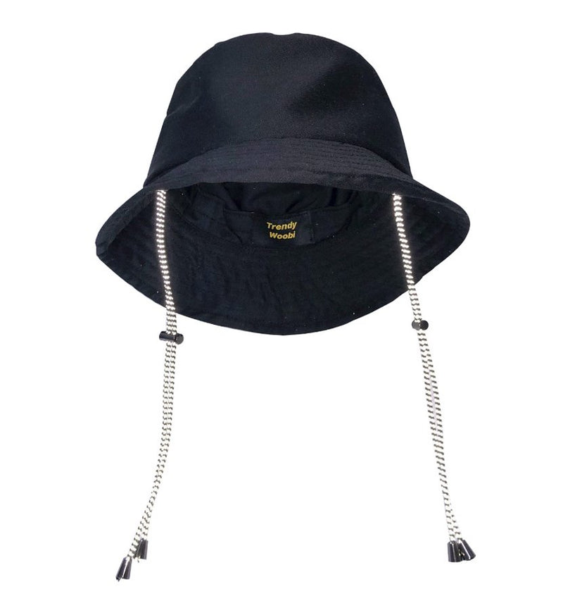トレンディウビ(Trendywoobi) Scotch rope buckethat(black)