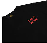 トレンディウビ(Trendywoobi) Trendywoobi logo t Black