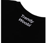 トレンディウビ(Trendywoobi) Trendywoobi line t Black