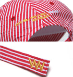 ダブルユーブイプロジェクト(WV PROJECT) Pick-up Stripe Ballcap Red SYAC7262