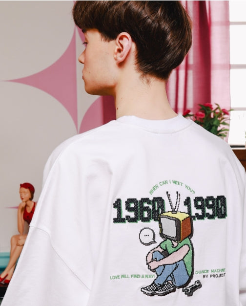 ダブルユーブイプロジェクト(WV PROJECT) Channel T-shirt white SYST7252