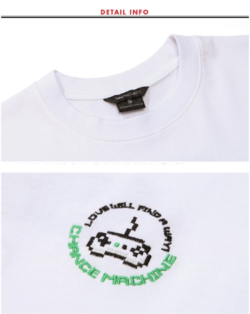 ダブルユーブイプロジェクト(WV PROJECT) Channel T-shirt white SYST7252