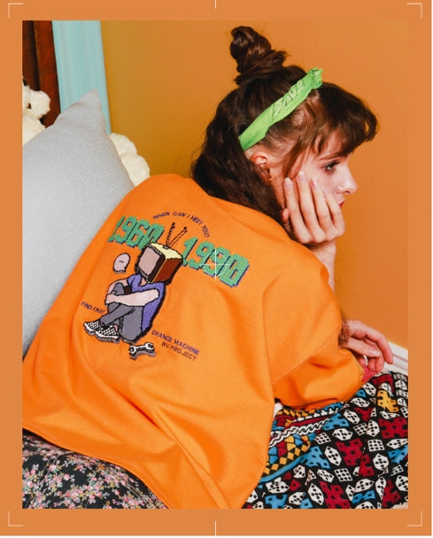 ダブルユーブイプロジェクト(WV PROJECT) Channel T-shirt Orange SYST7252